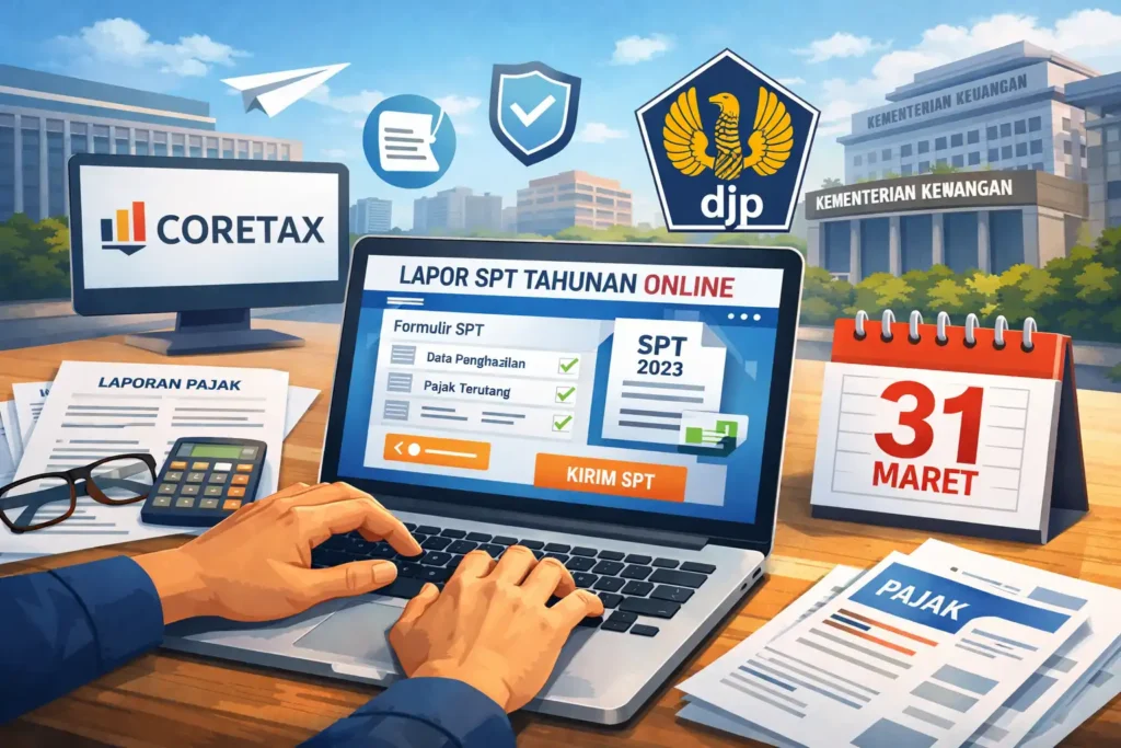 Cara Melapor SPT Tahunan Lewat Coretax, Cek Tanggal Terakhir Pada Saat Pelaporan!