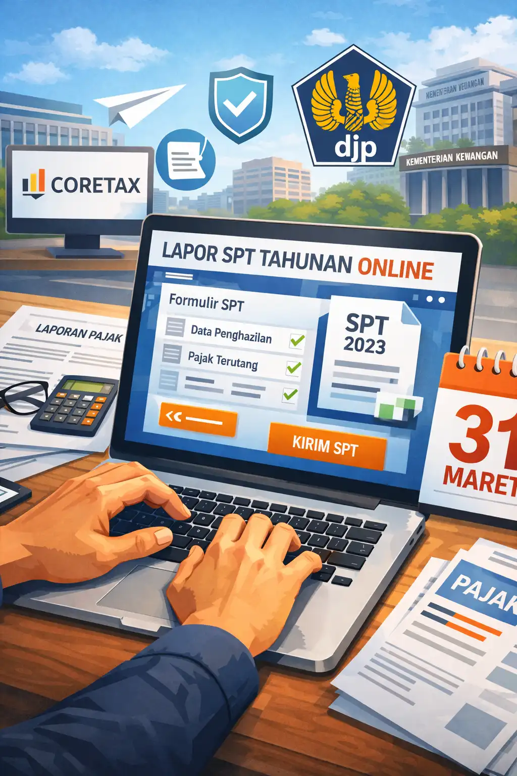 Read more about the article Cara Melapor SPT Tahunan Lewat Coretax, Cek Tanggal Terakhir Pada Saat Pelaporan!